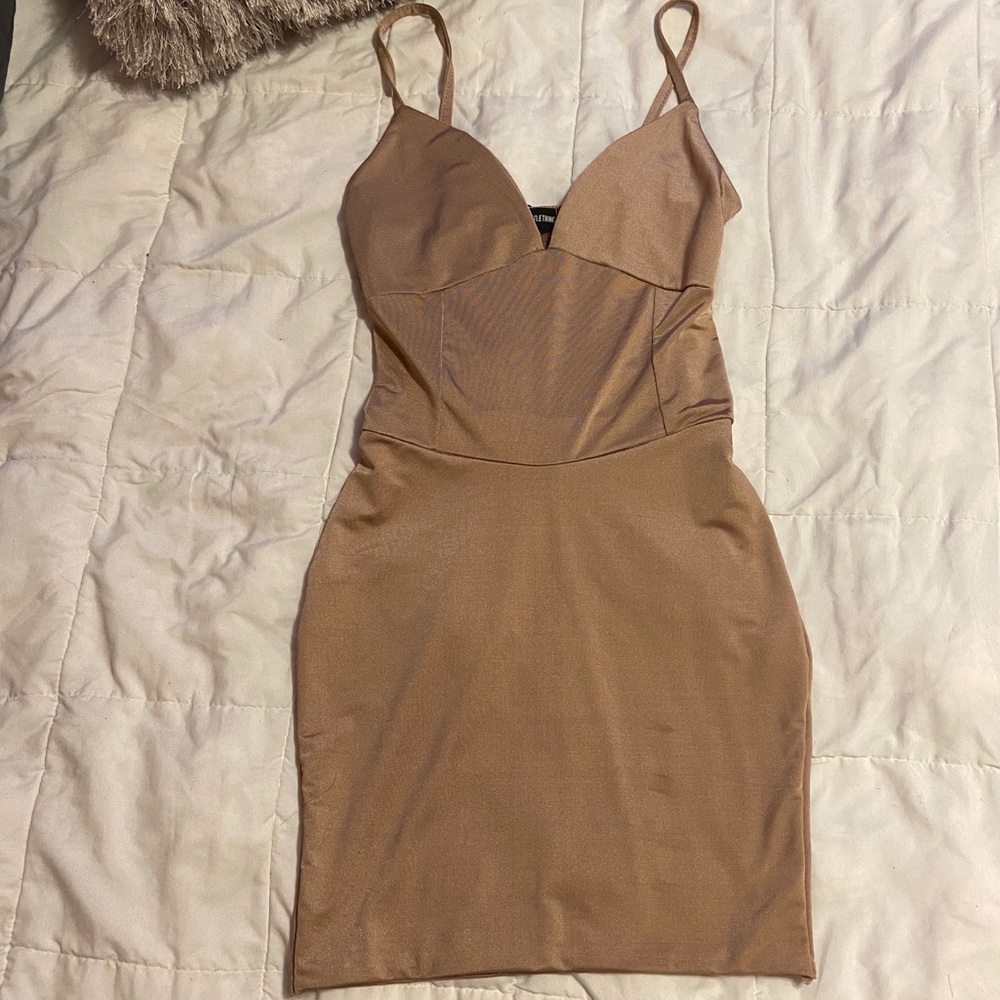 PLT bodycon corset dress